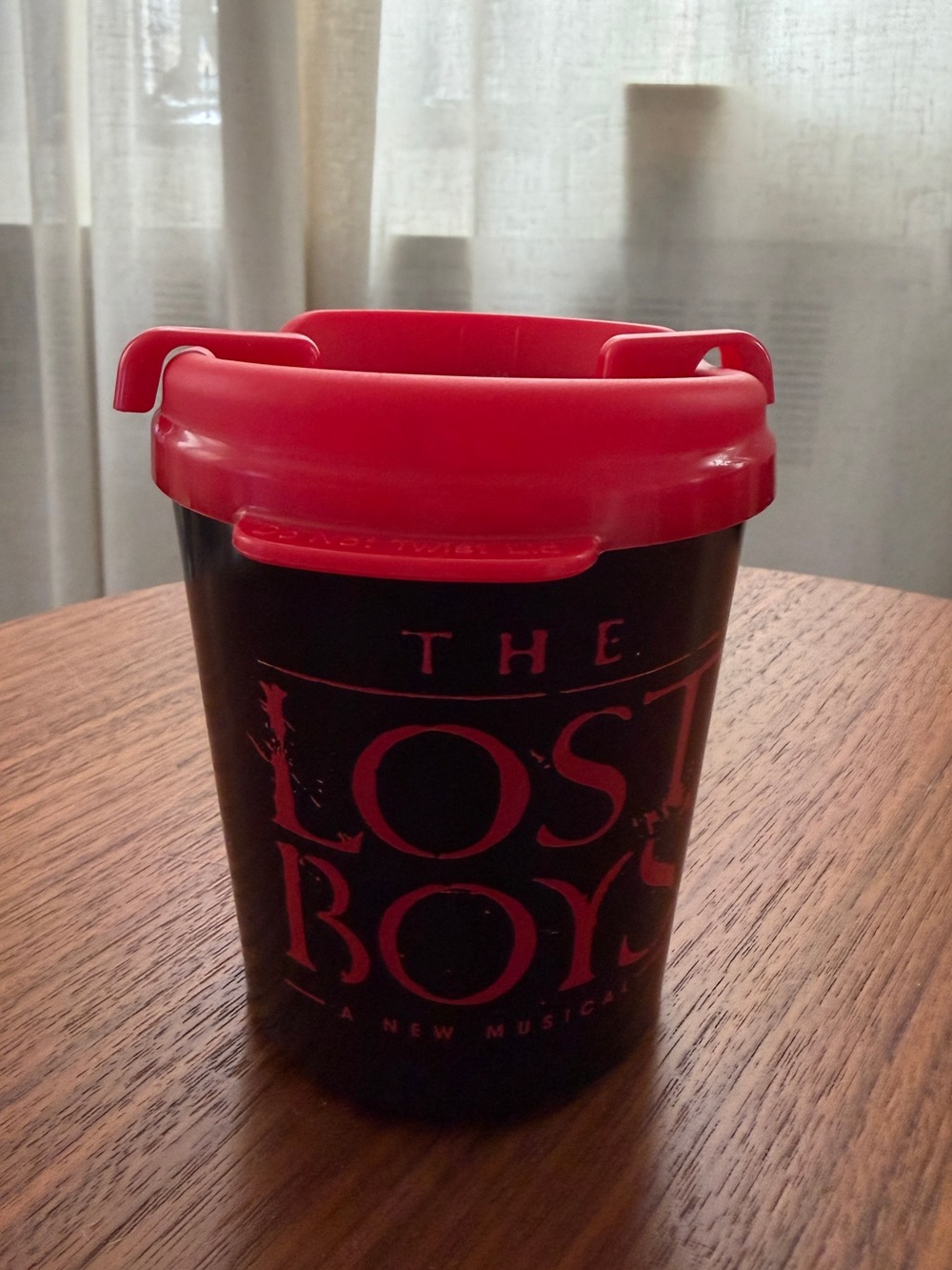The Lost Boys Broadway Travel Cup Collectible
